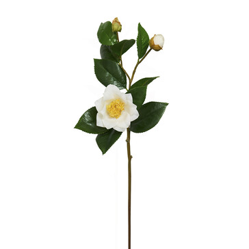 Искусственный цветок белый